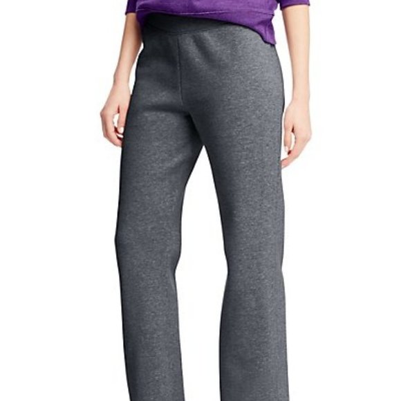 EcoSmart Women's Petite Open Leg Sweatpants - Picture 1 of 1